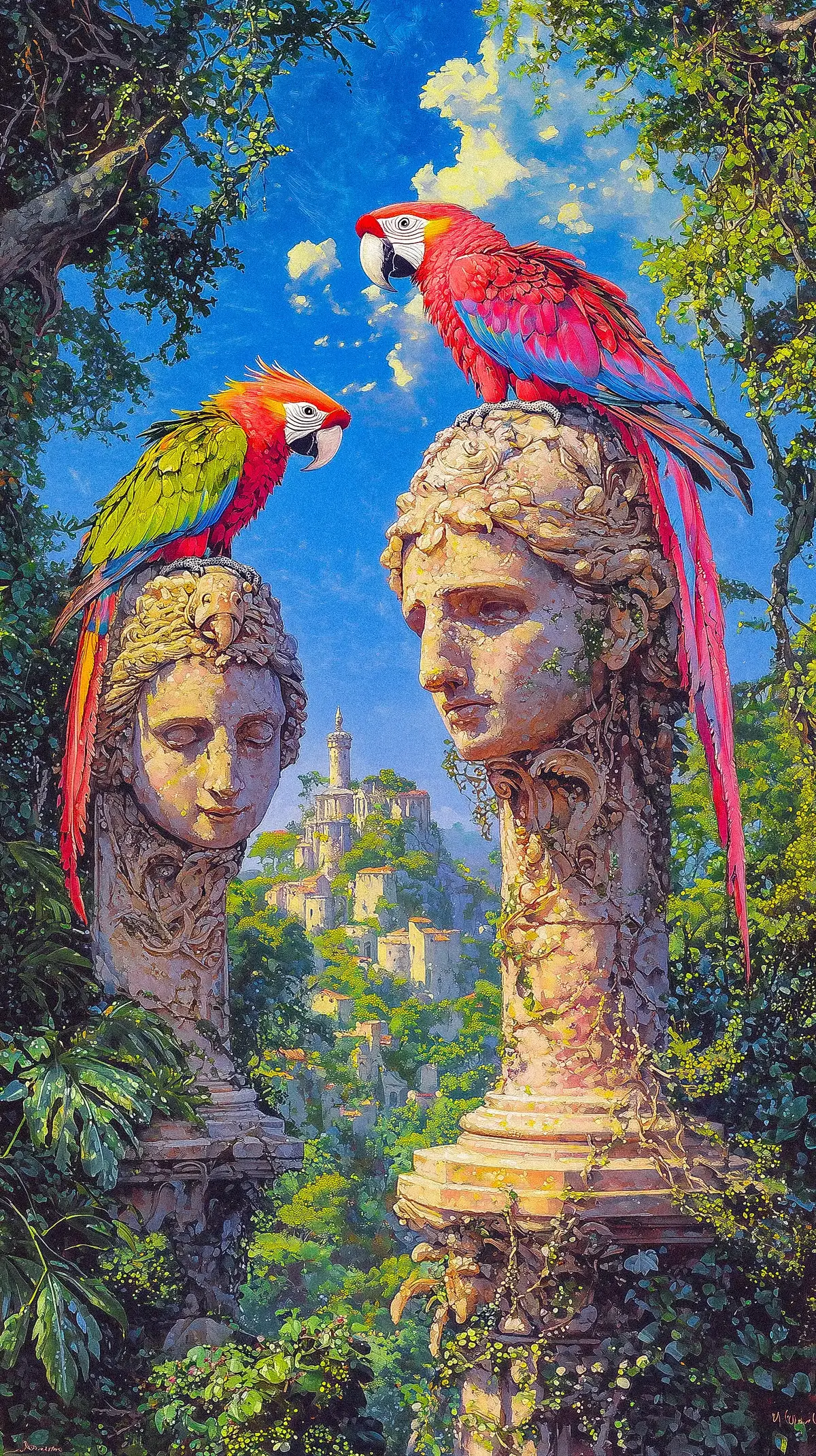 #lightfantasy #midjourney #adventurefantasy #artwork #fantasyart 