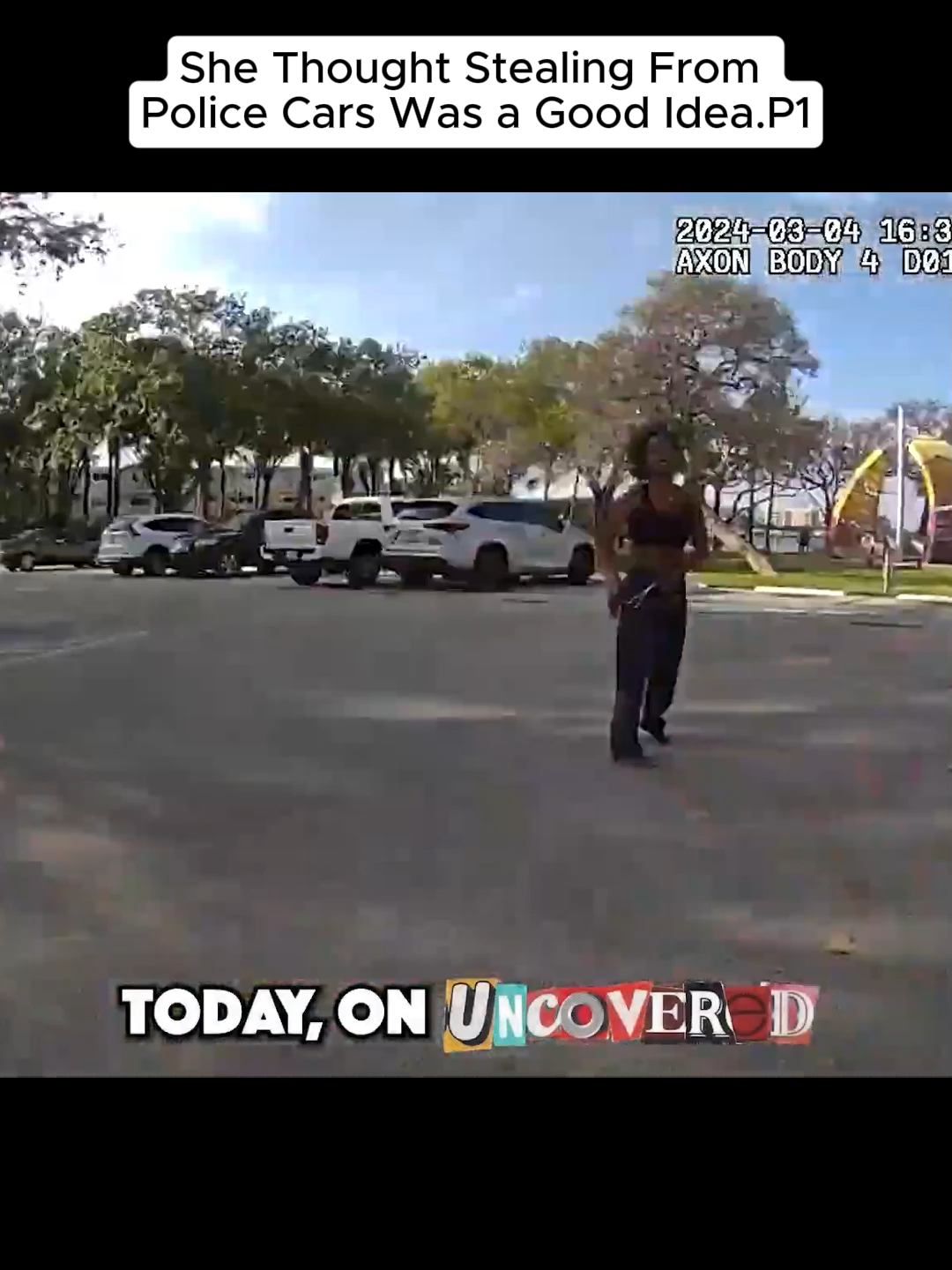 She Thought Stealing From Police Cars Was a Good Idea