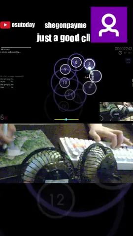 just a good clip | shegonpayme #osu #osugame #osugameplay #osuclips #osutoday 