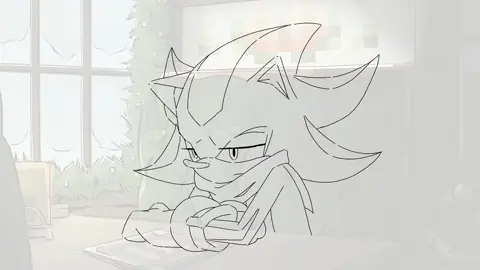 Cleaning out my WIPs, started working on this one last winter, lol maybe I’ll finish it in time for winter this year, #shadowthehedgehog #sonicthehedgehog #sonic #shadowfanart #2Danimation