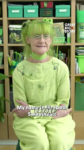Это самая зеленая женщина в мире 😀