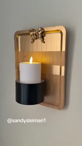wall candle holder decor #decor #walldecor #homedecorideas #diyinspiration #DIY 