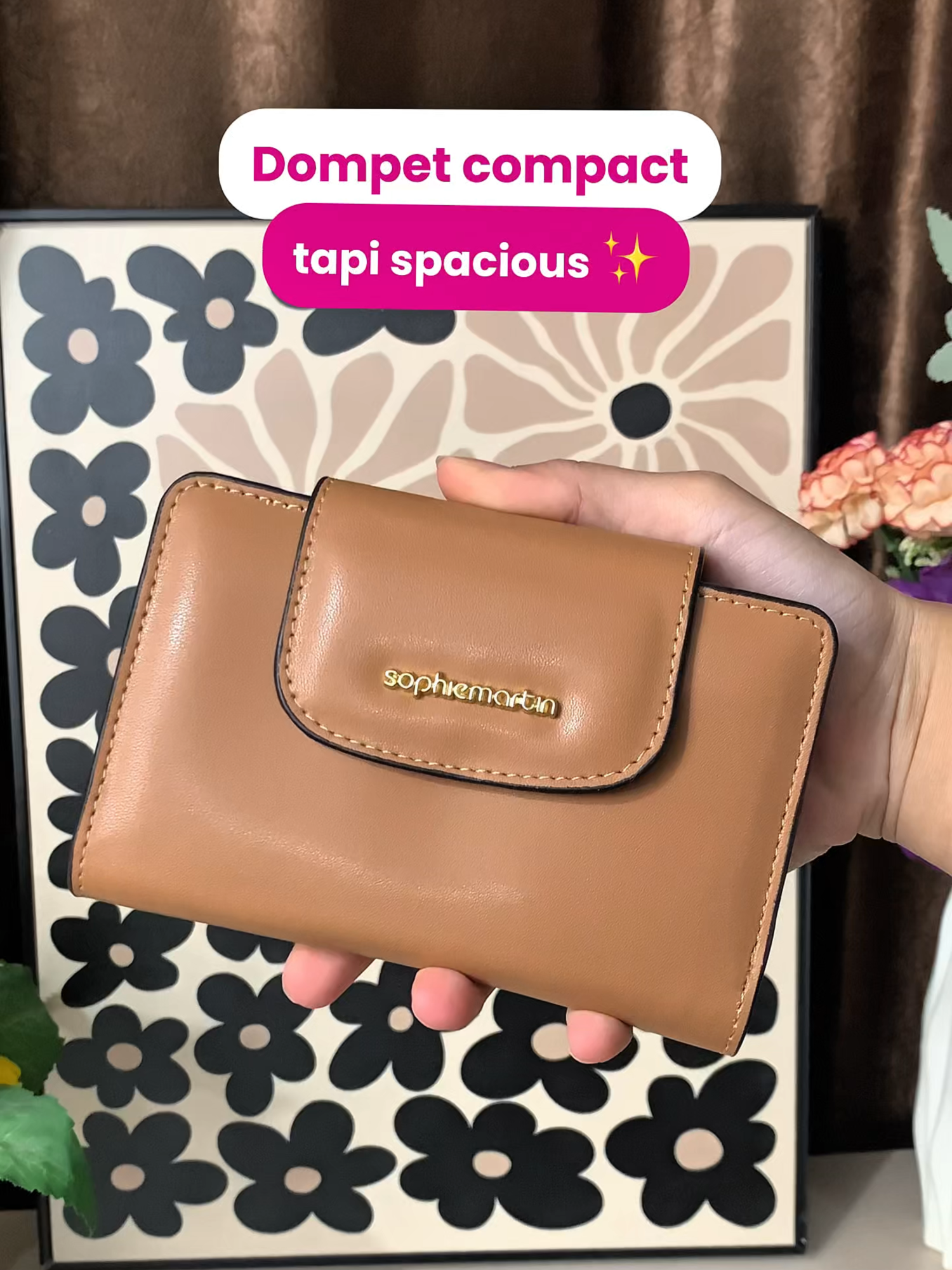 Kapan lagi punya dompet yang muat di kantong tapi bisa nampung banyak?!😩 Yuk buruan checkout Gania Wallet koleksi terbaru dari Sophie Martin 😍✨#SophieMartin #BeliLokal #RekomendasiDompet #Newcollection