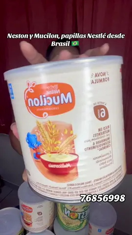 Mismo respaldo Nestlé que el Cerelac, pero con la presentación brasileña y más accesible. Ideal para mamás que quieren calidad y ahorro.  #Neston #Mucilon #Cerelac #PapillasNestlé #NestléBrasil   