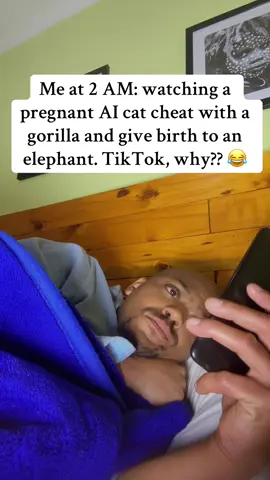 It’s 2 AM… I’m watching a pregnant cat cheat with a gorilla and give birth to an elephant. Send help 😂🐱🦍🐘 hashtags: #P#PregnantAICatsA#AIChaosC#CatDrama2#2AMScrollingL#LateNightTikTokV#ViralTikTokT#TikTokComedy#S#ScrollStopperE#EpicTikTokC#CrazyAIUnexpectedComedy #aicat #FYP #Comedy #ViralVideo 
