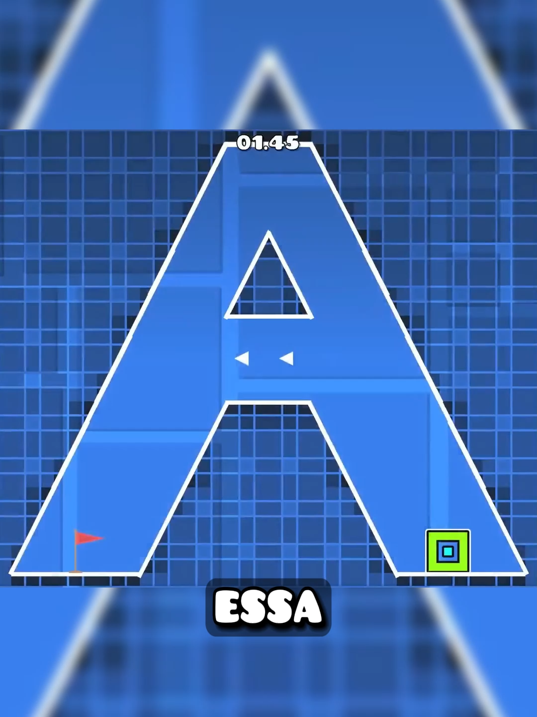 O ALFABETO INTEIRO NO GEOMETRY DASH - A to Z #shorts #geometrydash #gd #games