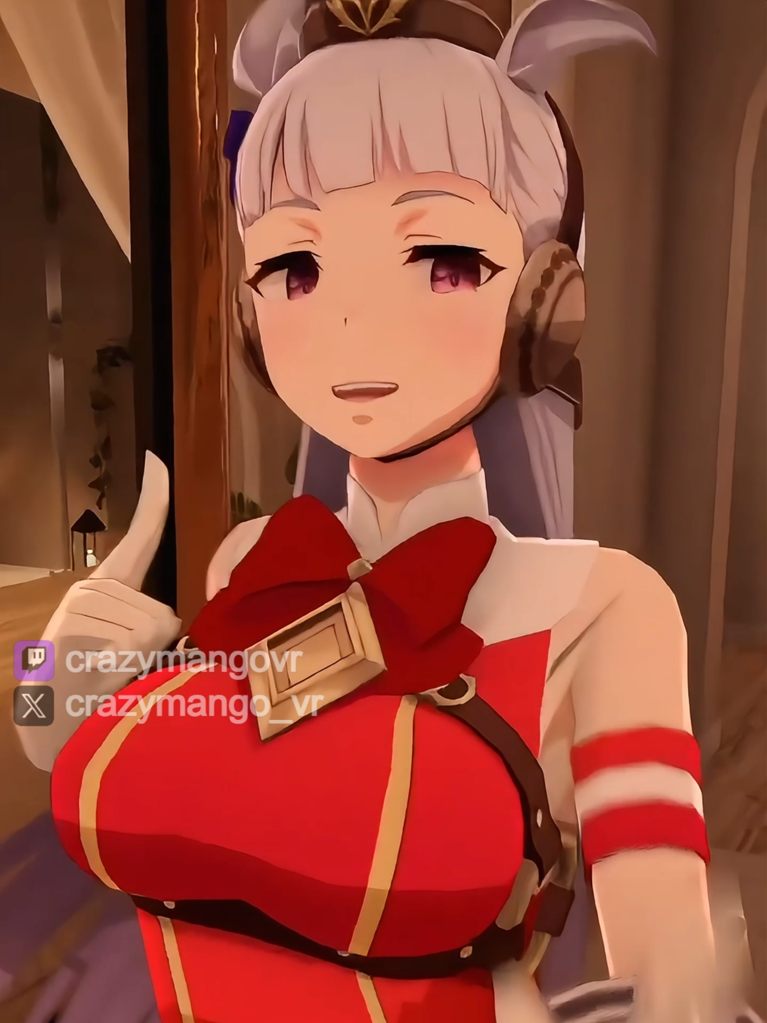 Is this too much Golshi you think? #crazymango #vr #goldship #umamusume #golshi