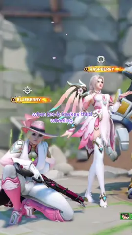 i love the sakura skins so much  #overwatch2 #moots? #mercymain #ow2 #pinkmercy pookie bears @Jordon @Goober 😛✌️
