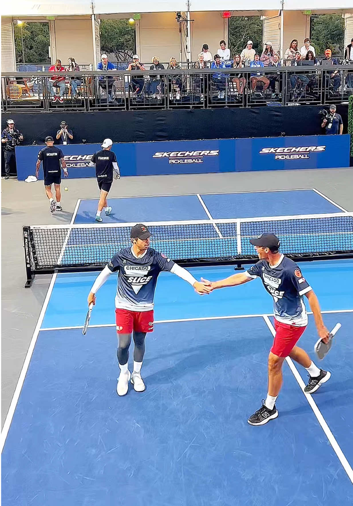 To watch Ben Johns is to watch a true master at work. Ben essentially goes one-on-two here mixing total court awareness and perfect shot selection to keep his opponents off-balance, eventually creating an opening for a winner.  Absolutely masterful and thus why we call him the Michael Jordan of pickleball. 🐐 @Ben Johns @Major League Pickleball #pickleballhighlights #pickleballtiktok #pickleballcourt #pickleballplayers #pickleballtournament