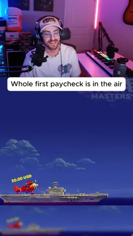 Whole first paycheck is in this plane #avia #plane #paycheck 