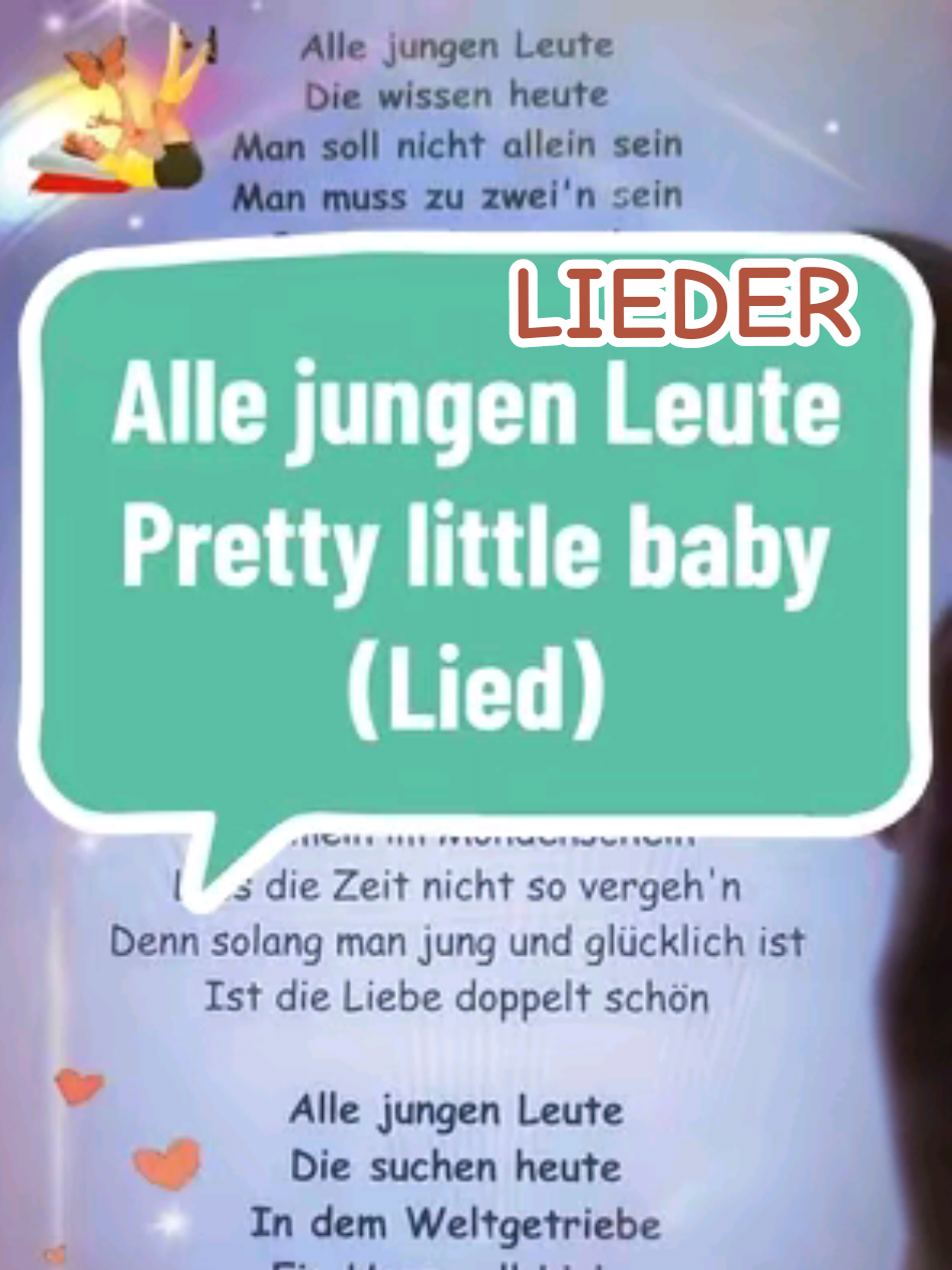 Alle jungen Leute/Pretty little baby (Lied) #deutschelieder #prettylittlebabydeutsch  #lovesong #prettylittlebaby  #popsonggerman 