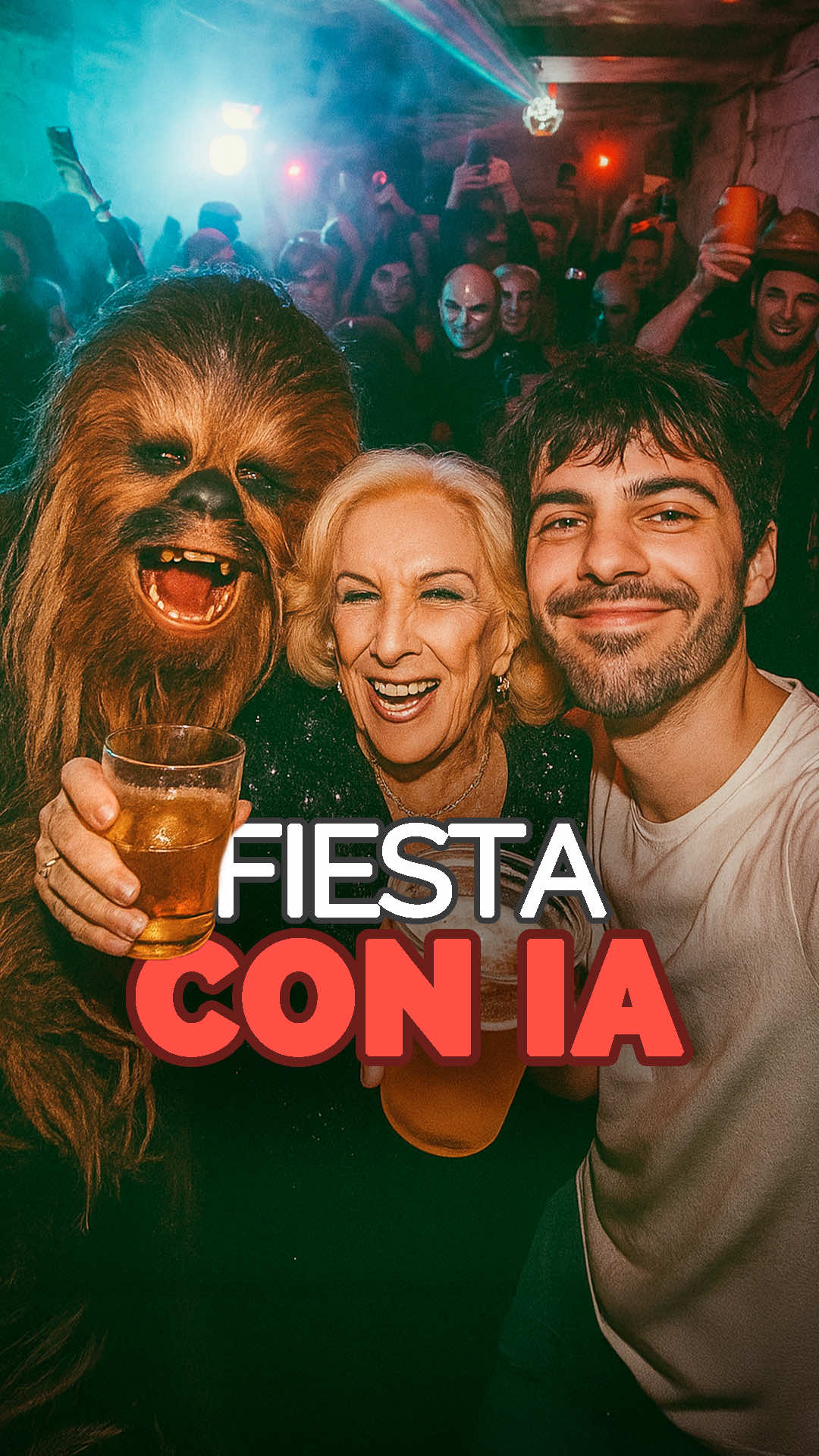 Respuesta a @Cami S Batman, Superman, Trump, Cristina Kirchner y Mirtha Legrand de fiesta? 🪩 Cómo crear selfies realistas en fiestas con famosos y personajes usando Sora 🎉 🤯 Paso a paso para que parezca que estuviste en la fiesta más épica… sin salir de casa 🚀 Gratis y en minutos. #sora #selfi #ia #fotosia #batman 