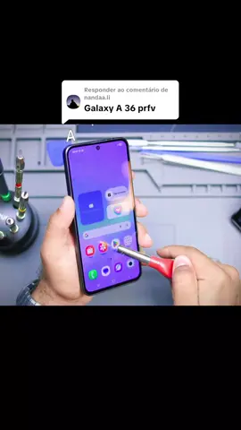 Respondendo a @nandaa.li galaxy a36 teste de resistência #testederesistencia #testededurabilidade #smartphone #galaxy #a36 