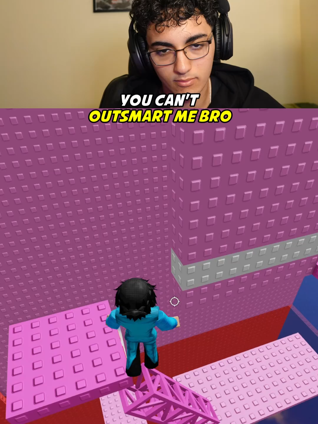 You Can't Outsmart Me Bro!#roblox
