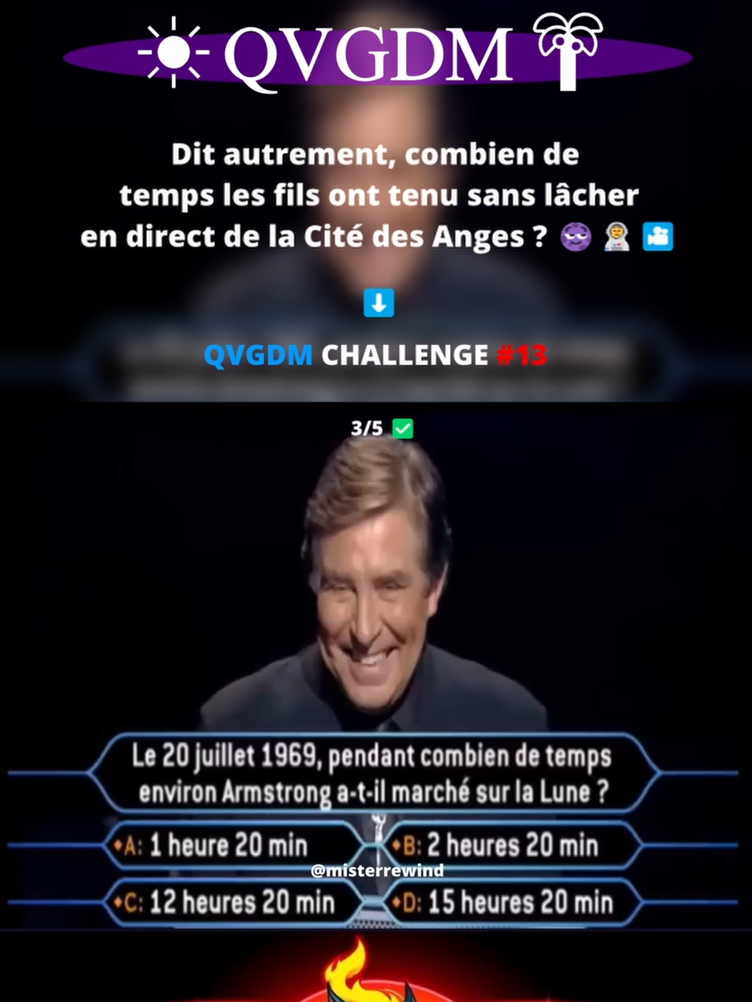 Une histoire de promenade en Q3 😎 #qvgdmchallenge #culturegenerale #questionreponse #astronomie #ciel #voyage