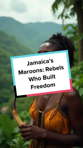 The Maroons built their own free societies? Discover their courage and legacy! #BlackHistory #CaribbeanHeritage #Maroons #Revolutionaries #Jamaica #FreedomFighters #BlackExcellence