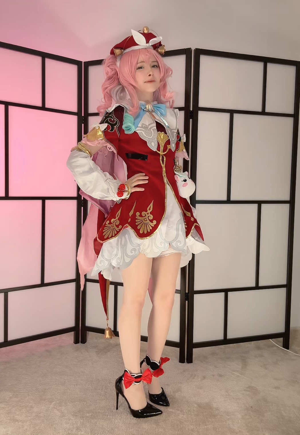 I HAD to do this trend :p #hyacine #HonkaiStarRail 