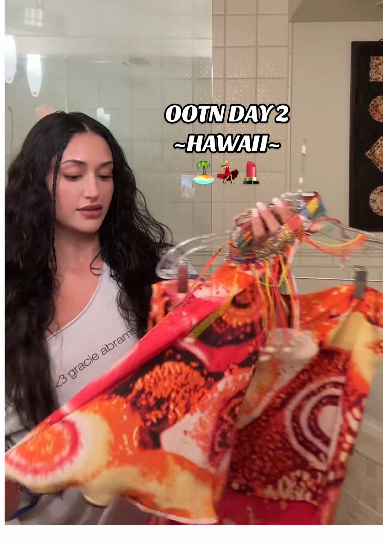 Cavalli mami is back in action & on island time🏝️ also yes my TikTok’s are like one day off I was enjoying my bday, spare me🤭 #grwm #hawaii 