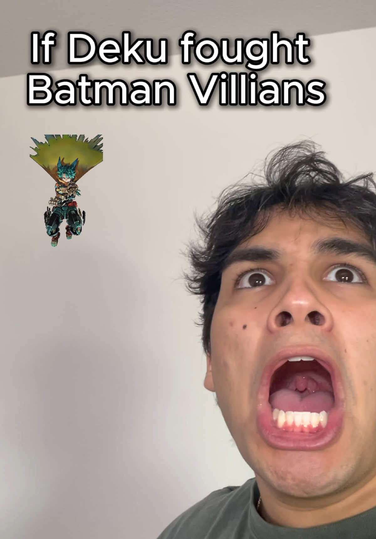 If Deku Fought batman Villians #deku #batman #anime #dc 