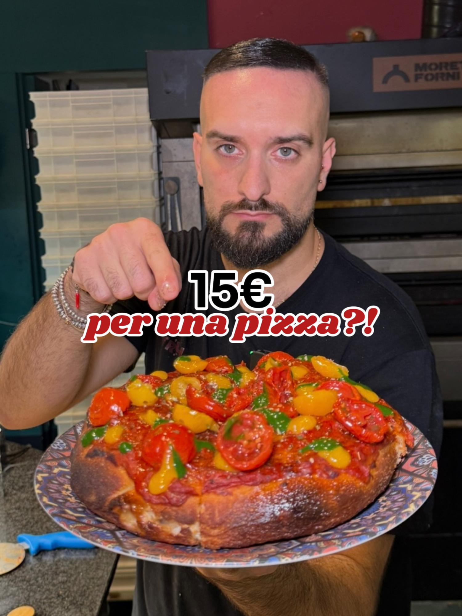 Questa pizza costa 15€ ma non fermarti al prezzo...  @m89project