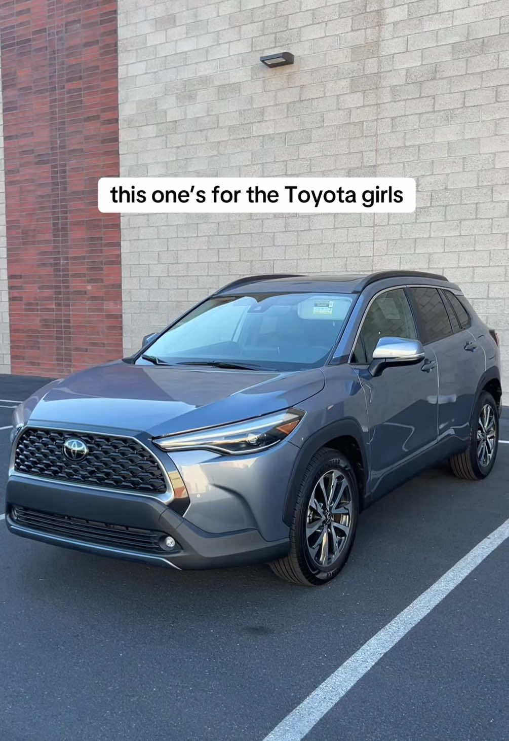 Every button pressed = a new level of main character energy unlocked. #CorollaCross #CarTok #Toyota #LetsGoPlaces 