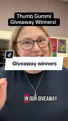 Congratulations to our Giveaway Winners! @Thumb Gummi #band #banddirector #thumbgummi #adaptive #trumpet #trombone #clarinet 