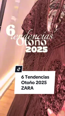 🎯 Tendencias 2025 Otoño  6 Tendencias de este Otoño que ya están @ZARA en Zara 🍂👗 Si quieres estar a la moda, apunta estas 6 tendencias Otoño 2025 Zara que ya puedes lucir… y todas están en tienda ahora mismo. 1️⃣ Cuadros Otoño 2025 🟥⬜ En pantalones bombachos y anchos, combinados con mezclas imposibles. Una de las apuestas más fuertes de Zara este otoño. 2️⃣ Marrón chocolate tendencia Otoño 2025 🍫 Junto al burdeos borgoña 🍷, será la combinación de colores más elegante de la temporada. 3️⃣ Lunares Otoño 2025 ⚪⚫ Total look de lunares, desde la cabeza hasta los pies. El estampado más llamativo que podrás encontrar en Zara este otoño. 4️⃣ Bailarinas merceditas Zara 2025 🥿 Plateadas y en todos los colores y materiales. Las plateadas son un must porque combinan con absolutamente todo. 5️⃣ Pañuelos tendencia 2025 🧣 Para el pelo, como cinturón o como asas de bolso. En Zara ya tienes opciones infinitas para darles mil usos. 6️⃣ Bombers Zara Otoño 2025 🧥 La prenda estrella en materiales ligeros y muy cómodos. Perfecta para entretiempo y para dar un toque cool a cualquier look. 💫 Estas Tendencias Zara Otoño 2025 ya están aquí. Si quieres ser la primera en llevarlas… ¡es tu momento! #TendenciasZara2025 #ModaOtoño2025 #ZaraTendencias #ZaraOutfits2025 #FashionZara2025  