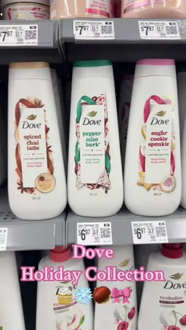 my favorite collection 😩❄️💕 @Dove Beauty & Personal Care #walmartfinds #walmart #dove #dovebodywash #dovebodyscrub #dovesoap #affordableskincare #hygeineroutine #skincare #boujeeonabudget #bougieonabudget #shopping #shoppingaddict #shopwithme #showerroutine #falltok #bodywash #bodyscrub #walmartfinds #christmastok 