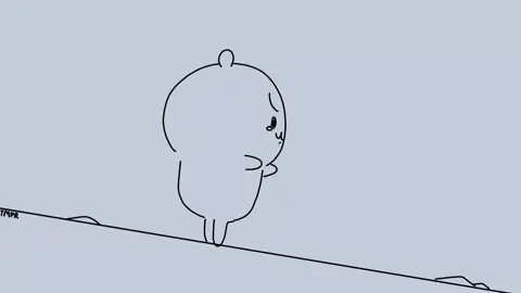 chiikawa vs usagi #animation #chiikawa #usagi #hachiware #art 