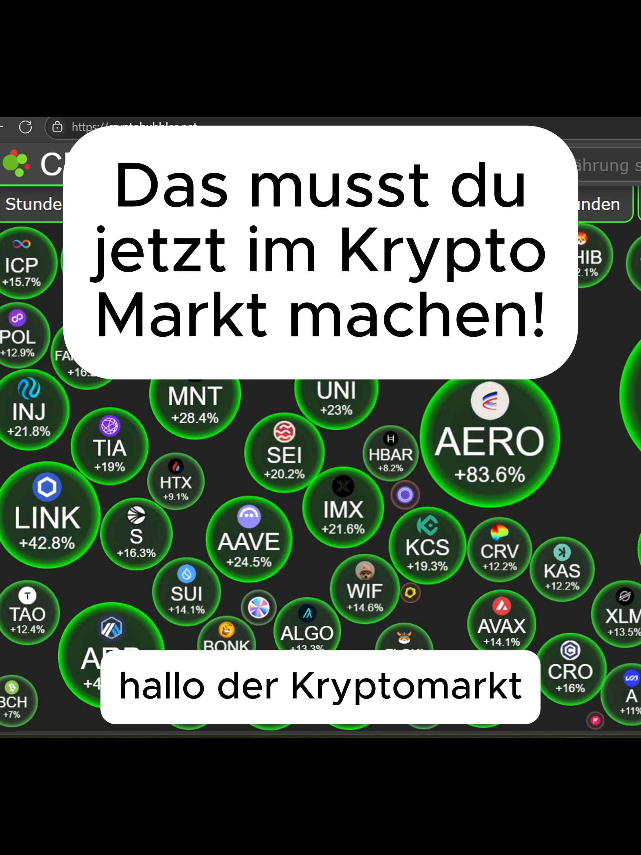 Was machst du aktuell im Markt? #krypto #investieren #ethereum #bullrun #altcoins