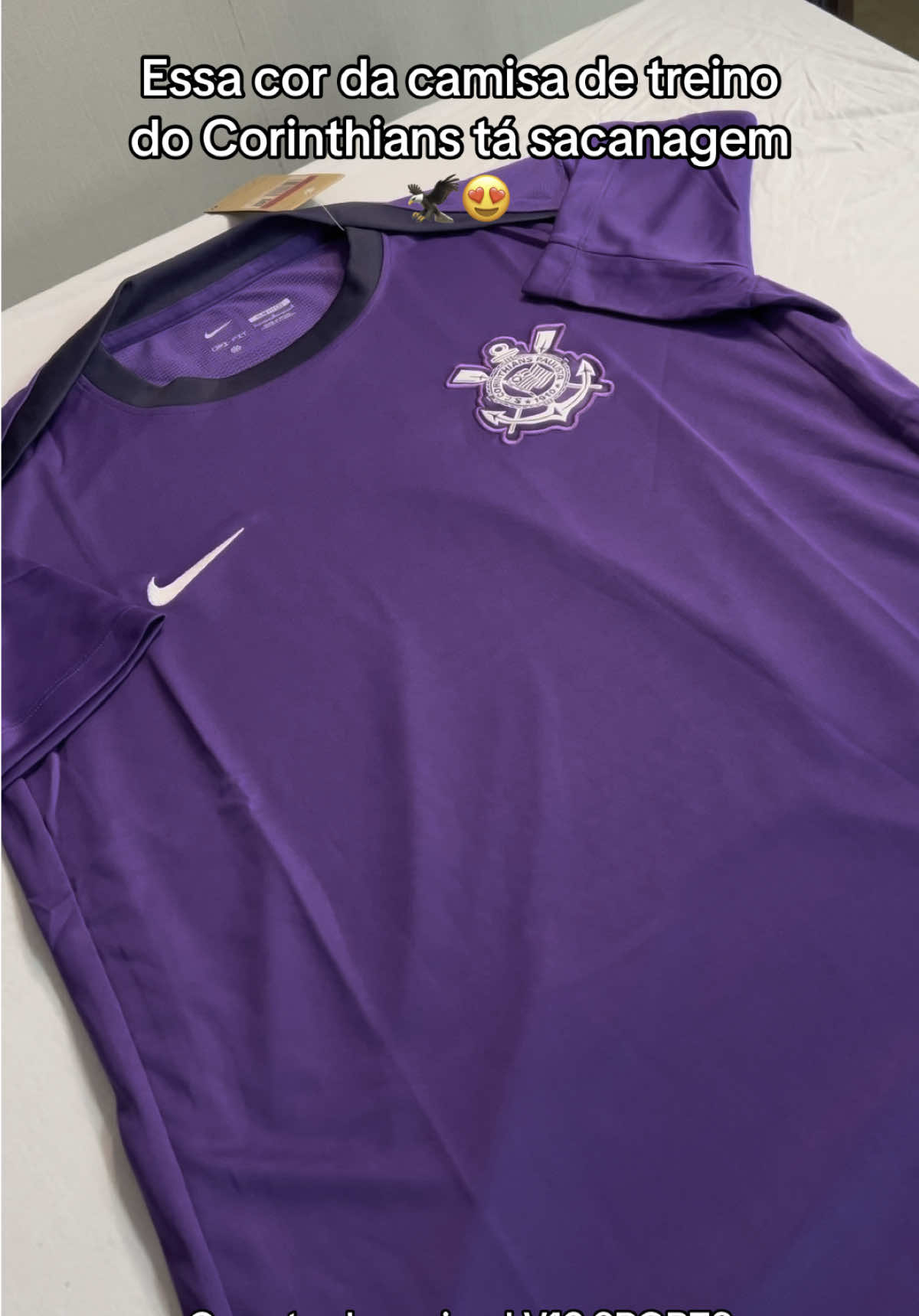 💜 Camisa Corinthians Roxa 2025 Qualidade padrão tailandês, tecido leve e confortável, acabamento impecável e escudo bordado. Design ousado que une estilo e paixão pelo Timão, perfeito pra se destacar dentro e fora de campo. ✅ Tamanhos: P, M, G, GG  ✅ Ideal pra jogo, rolê ou coleção ✅ Preço justo e envio rápido ⚡ Garante a sua hoje e vista o manto na cor mais ousada da Fiel! 📲 Chama no direct! #corinthians #futebol #timao 