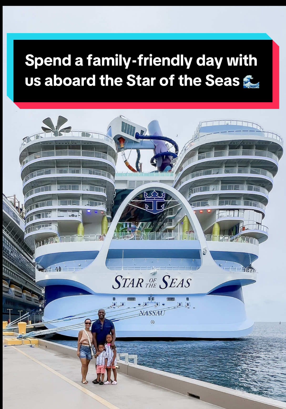 There’s nothing like watching your children’s faces light up from the joy of simply getting to be kids. 🤸🏽‍♀️ That joy is everywhere on the Star of the Seas—from Surfside’s slides and splash zones to balloon animals, Coca-Cola floats, and meeting Sailor, the sweetest dog at sea. We packed so much fun into one day, but it never felt rushed. There was room for adventures together, moments for everyone to enjoy in their own way, and time to truly relax. 🛳️ Grateful for days like this—full of laughter, connection, and memories we’ll carry long after we’re home. 💕 @Royal Caribbean #RoyalPartner #StarOfTheSeas #MomsofTikTok #intentionalparenting #familytok #parentinglittles #familytravel #cruisewithkids #royalcaribbean #familyfriendlyvacation
