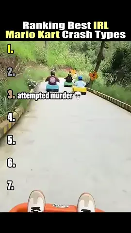 !No one was harmed! #mariokart #irl #funnytiktok #meme #repost 