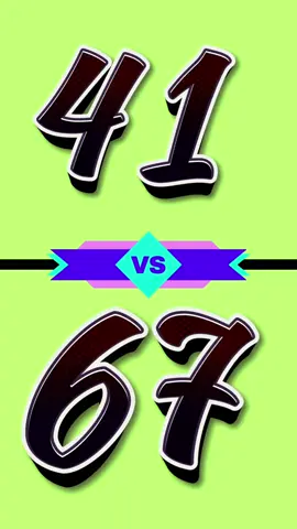 #creatorsearchinsights 41 meme trend explained. #41 #67 #memetrend #foryoupage 