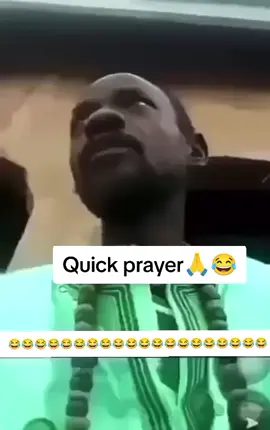 Quick prayer🙏😂
