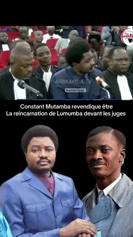 DC: Constant Mutamba revendique être la reincarnation de Patrice Emery Lumumba devant les juges. Le ministère pu a requis 19 ans des travaux forcés contre cet ex ministre de la justice pour détournement présumé. #proces #mutamba 