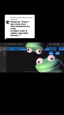 Replying to @imliterallyjusta_girl  CRAZY. 🦎 I WAS CRAZY ONCE LIZARDS 🦎 #fyp #foryou #lizardsoftiktok #viral #lizardmeme 