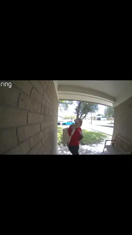 When your meanest child is afraid of bugs… #ringdoorbell #ringcamera #camera 