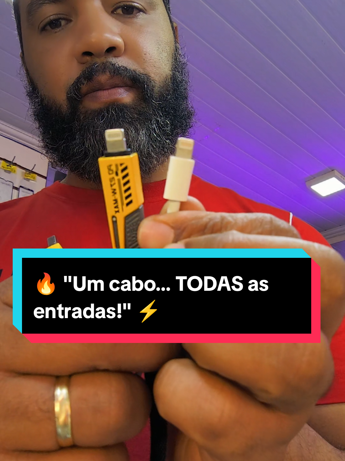⚡ CABO 4 EM 1: CARREGA TUDO MUITO MAIS RÁPIDO! 🚀🔋 #Cabo4em1 #CarregamentoRapido #OfertasTikTokShop #TecnologiaUtil #GadgetIncrivel 