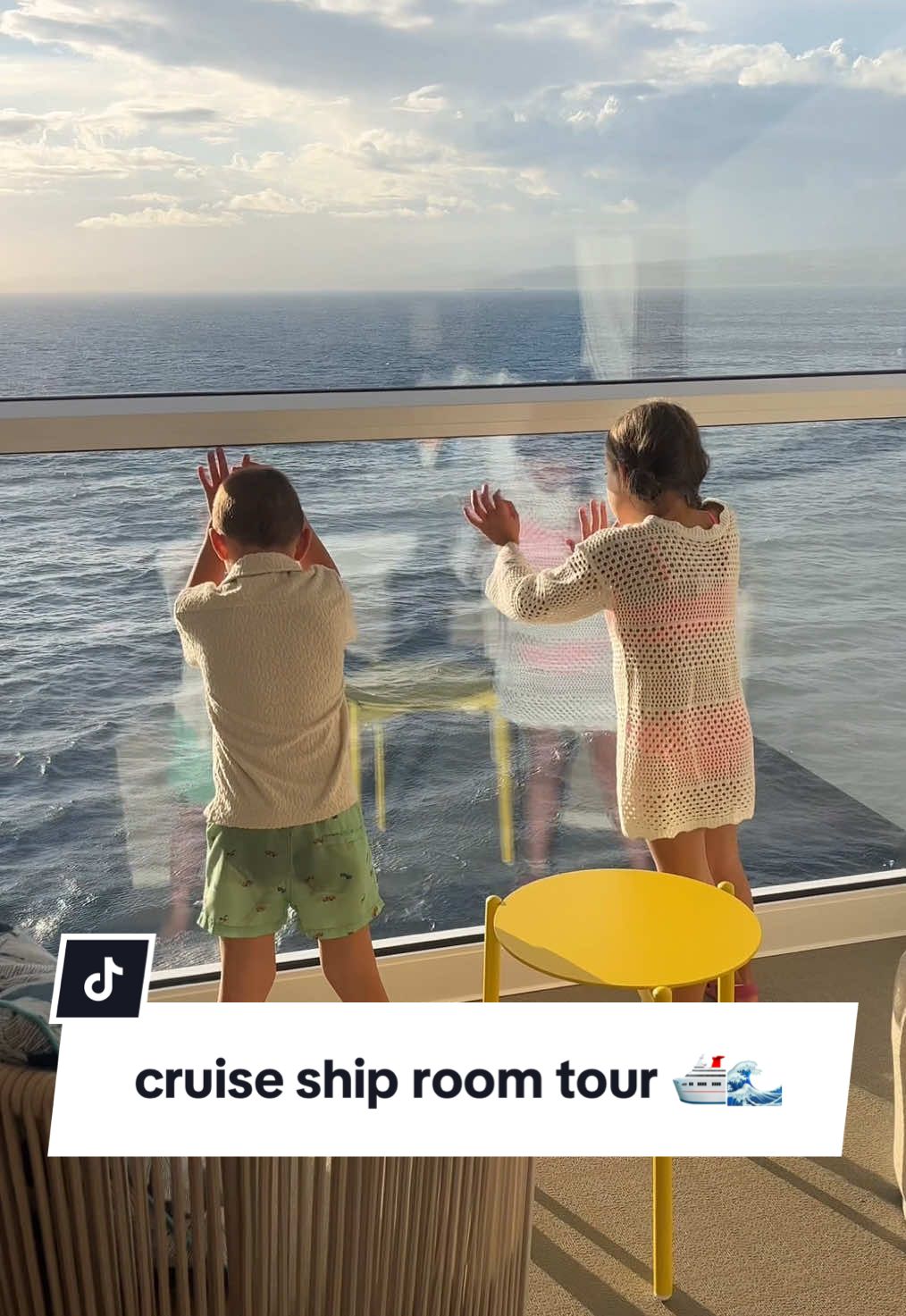 Replying to @SJMP2020 we LOVED our room!!! It was so well thought out and had tons of storage/separation 🛳️⚓️🌊🤩 #travel #travelvlog #RoomTour #cruise #familyvacation @Royal Caribbean 