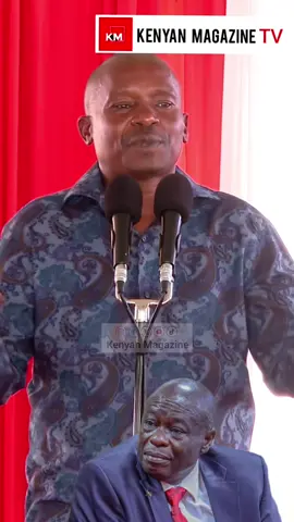 Deputy President Kithure Kindiki slamming former DP Gachagua over his Impeachment 