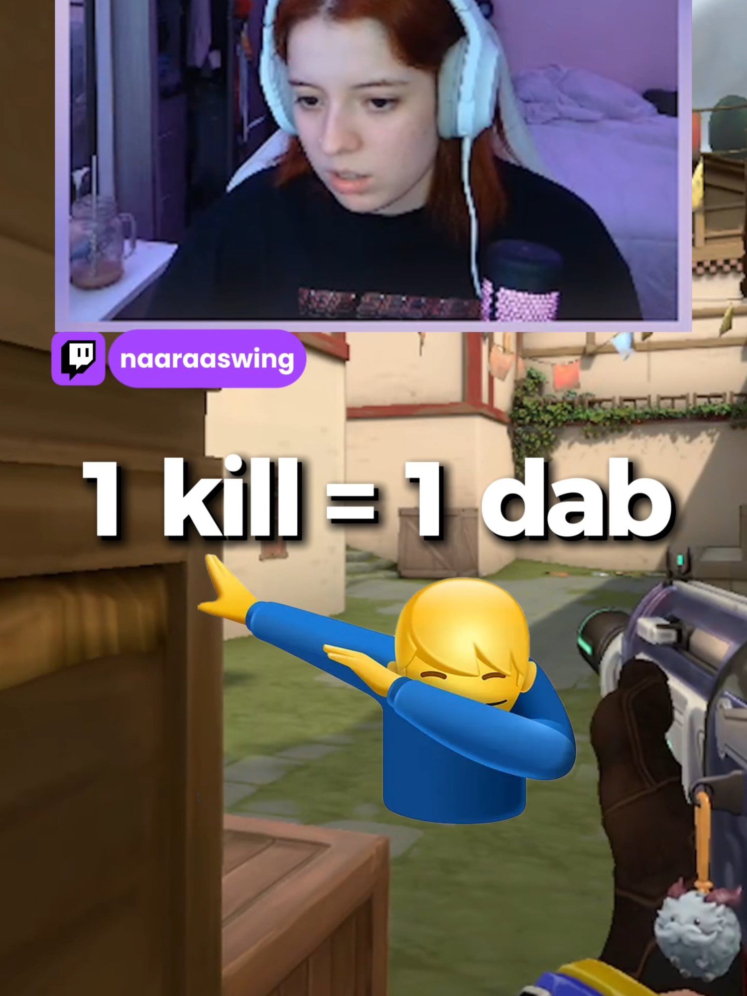 dab en pleno 2025 #Valorant #valorantclips #valorantfunny #twitchmoments #streamer #naaraaswing