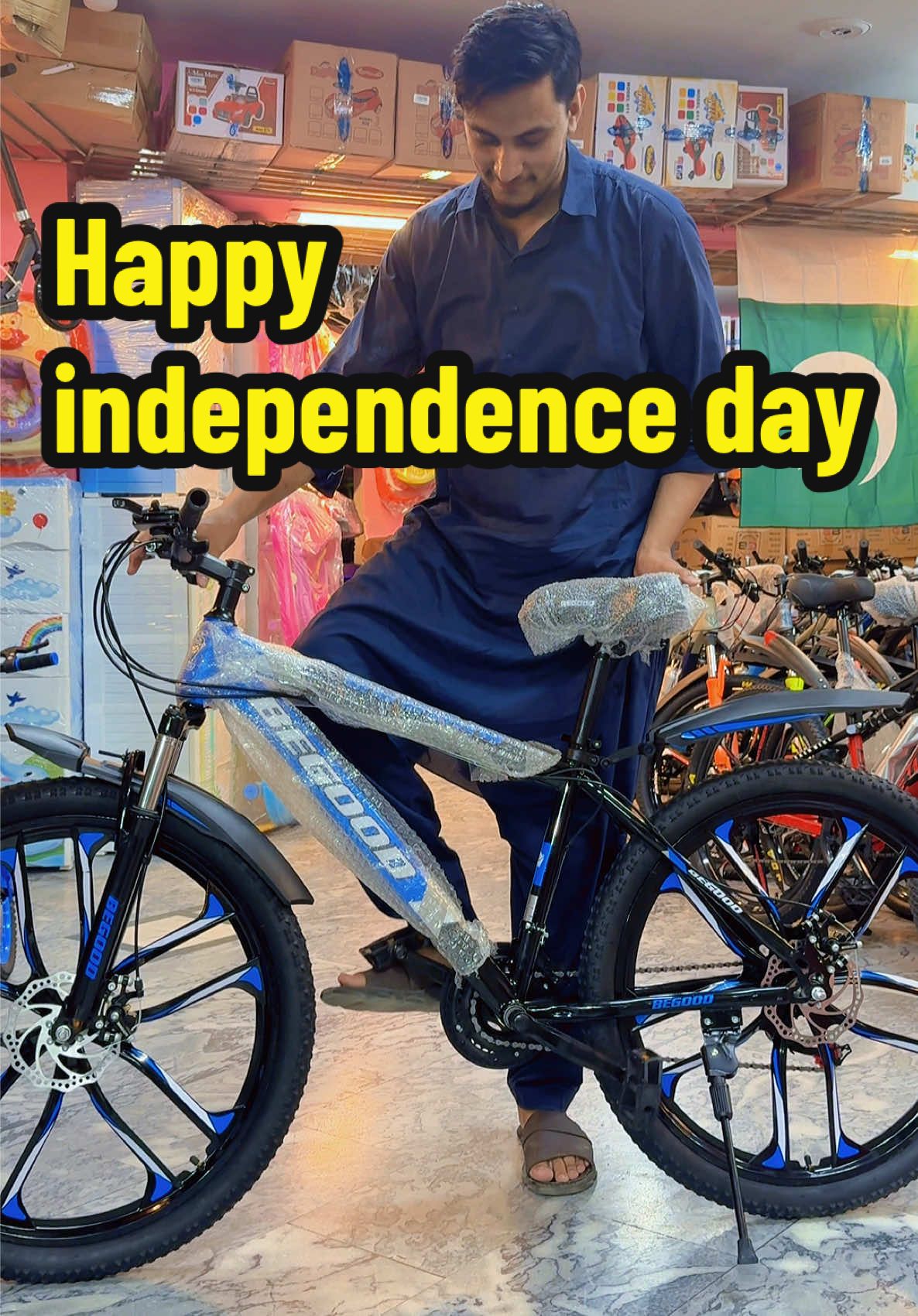 Happy independence day  14august status video #azadi #wheelingcycle #14augustoffer #cycle #cyclevideo  @Guddu Toys  @Guddu Toys  @Guddu Toys 