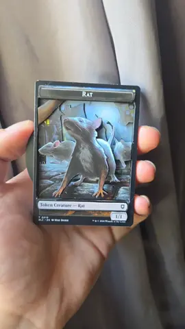 RATS! Shadowbox with counter available for purchase! #rats #mtg #magicthegathering #fyp #tradingcards 