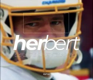 the herb comeback will be generational. #nfl #chargers #justinherbert #unlikeme #edit 