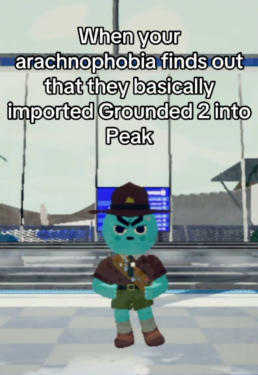 Yea I’ve “played” the Mesa 😅 #PEAK #grounded2 