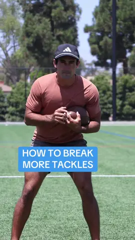 HOW TO BREAK TACKLES #football #foryou #fyp 