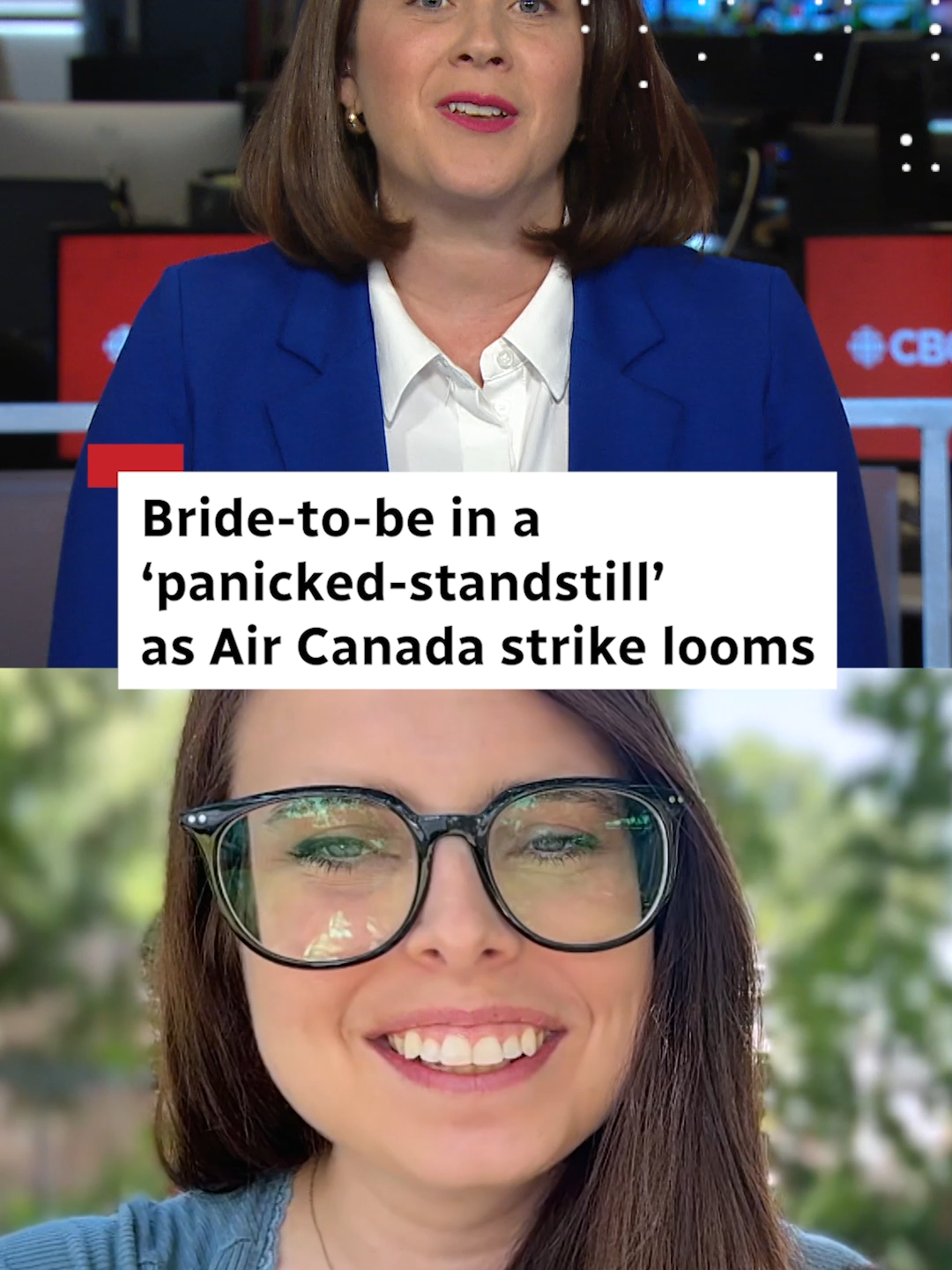 Air Canada says it will start cancelling flights on Thursday after the union representing its flight attendants gave a 72-hour strike notice. Robin Bénard is planning to fly to Australia next week ahead of her wedding, scheduled for next month, and says the looming strike threatens her plans. #AirCanada #Strike #Moment #Canada #Travel #CBCNews