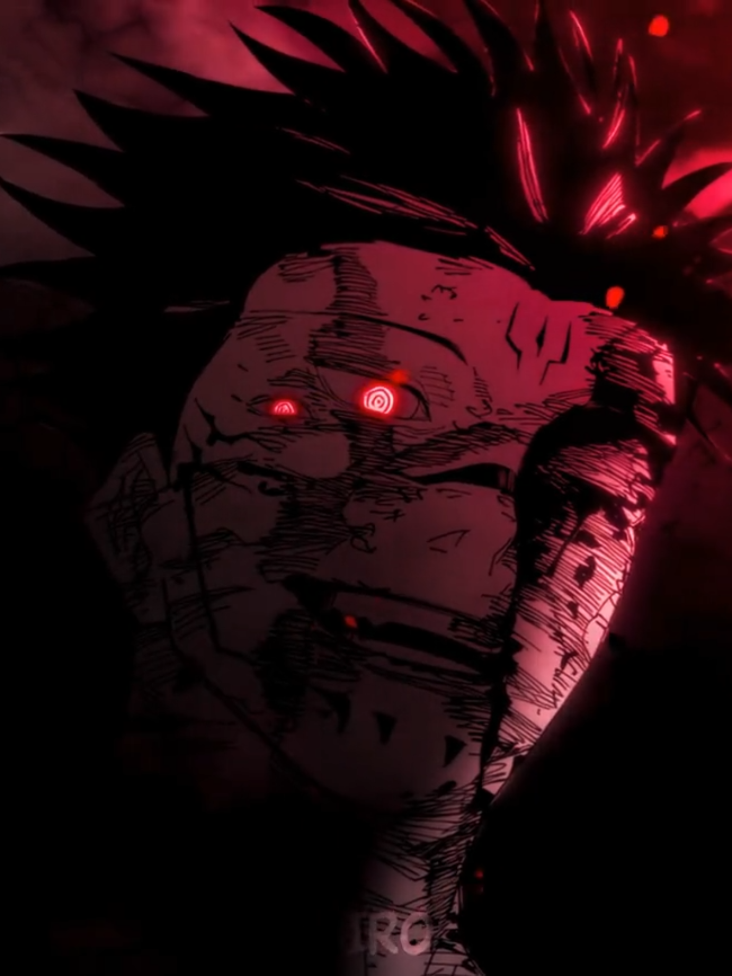 Sukuna vs Uta || Song VOCE NA MIRA #mangaedit #sukuna #uta #animation ★ upload method ★ TG: @editing_news