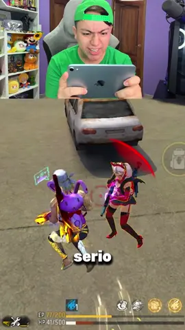 Carol me reta a bailar si pierdo en free fire😳like parte 2 #fpy #parati #freefire #soysuco 